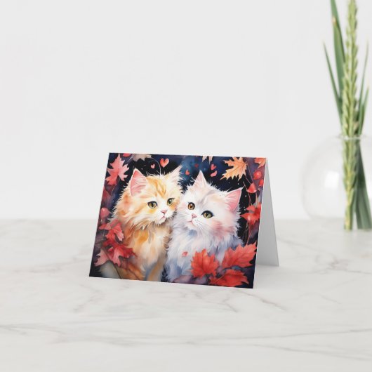 折り畳み式バレンタインカード サンキューカード (正面)