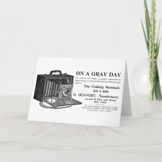 折り畳み式モントークカメラ カード (正面)