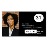 折り畳み式不動産仲介業者 マグネット名刺 (正面)