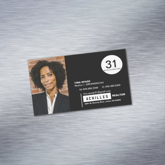 折り畳み式不動産仲介業者 マグネット名刺 (インサイチュ)