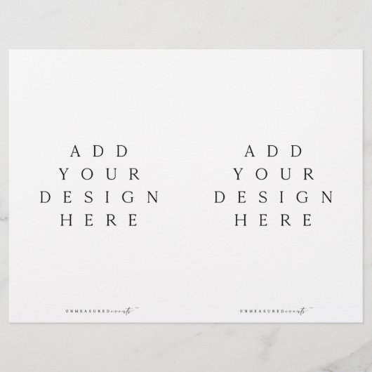 折り畳み式二折りプログラム (正面)