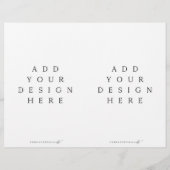 折り畳み式二折りプログラム (裏面)