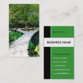 折り畳み式木道 名刺 (正面/裏面)