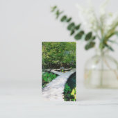 折り畳み式木道 名刺 (スタンド正面)