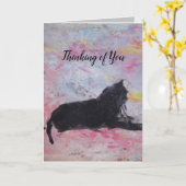 折り畳み悔やみや弔慰グリーティングカード カード (黄色い花)