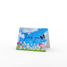 折り畳み感謝カード