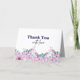 折り畳み感謝カード サンキューカード