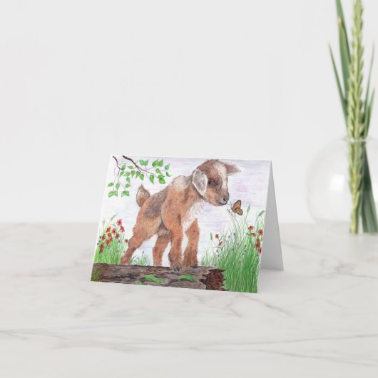 折り畳み感謝カード サンキューカード (正面)