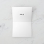 折り畳み感謝カード サンキューカード (内部)