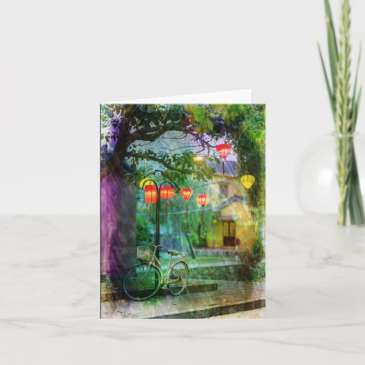 折り畳み感謝カード サンキューカード (正面)