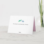 折り畳み招待状ギリシャ招待状 招待状 (裏面)