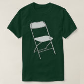 折り畳み椅子 Tシャツ (デザイン正面)