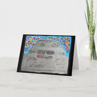 折り畳み空白のカード サンキューカード