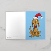 折り畳み箔挨拶カード 箔グリーティングカード (外側レイダウン)