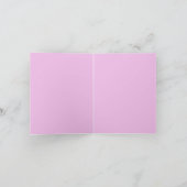 折り畳み縦型ホリデーカード(3D光沢ハート) シーズンカード (内部)