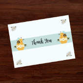 折り畳み蜂をテーマにしたサンキューカード サンキューカード