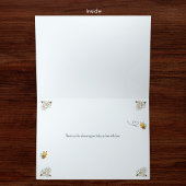 折り畳み蜂をテーマにしたサンキューカード サンキューカード