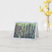 折り畳み誕生日カード カード (黄色い花)