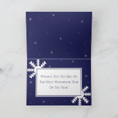 折り畳み雪片ライトカード カード (内部)