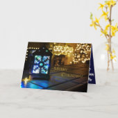 折り畳み雪片ライトカード カード (黄色い花)