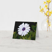 折り畳んだグリーティングカードをお持ち下さい カード (黄色い花)