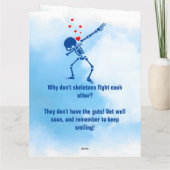 折り畳んだグリーティングカードを手に入れる カード (裏面)