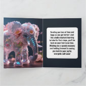 折り畳んだグリーティングカードを手に入れる カード (内部)