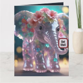 折り畳んだグリーティングカードを手に入れる カード (正面)