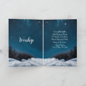 折り畳んだグリーティングカードを礼拝する理由 カード (内部)