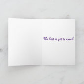 折り畳んだグリーティングカード カード (内部)