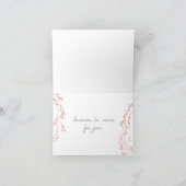 折り畳んだグリーティ気にング・カードをすべてキャスト カード (内部)