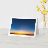 折り畳んだグリーティ空白のングカード「アース・レイズ」 カード (黄色い花)