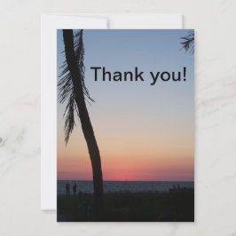 折り畳んだサンキューカード サンキューカード