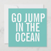 折り畳んだノートカードの海にジャンプ (正面)