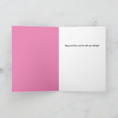 折り畳んだ賛美あいさつカード カード (内部)