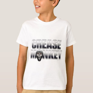 折り目モンキー(ホッケーゴアリー) Tシャツ