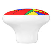 「折り目」の原色 セラミックノブ (側面)