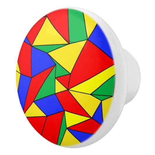 「折り目」の原色 セラミックノブ (右)