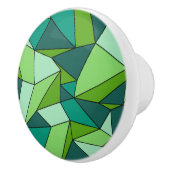 「折り目」の色合い（緑） セラミックノブ (右)