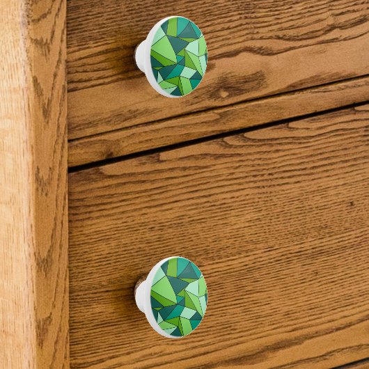 「折り目」の色合い（緑） セラミックノブ