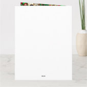 折り紙のグリーティングカード カード (裏面)