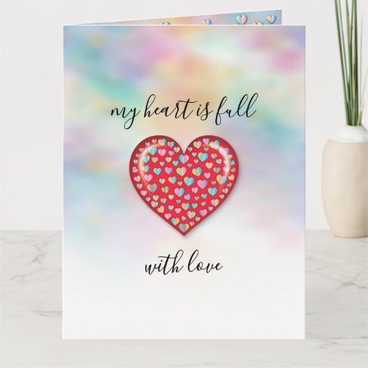 折り紙のグリーティングカード カード (正面)