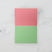 折り紙のグリーティングカード カード (内部)