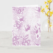 折り紙のグリーティングカード カード (黄色い花)