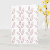 折り紙のグリーティングカード カード (黄色い花)