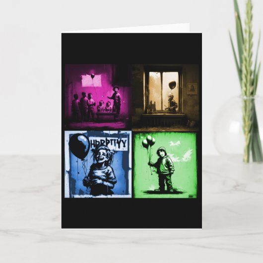 折り紙のグリーティングカード カード (正面)