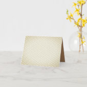 折り紙のグリーティングカード カード (黄色い花)