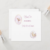 折り紙のグリーティングカード カード (正面/裏面インサイチュ)