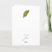 折り紙のグリーティングカード カード (裏面)