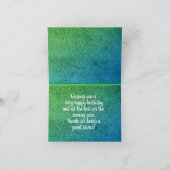 折り紙のグリーティングカード カード (内部)